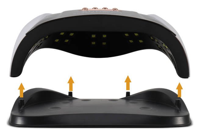 LED/UV Neglelampe SUN C4 Plus 256W - AVABeauty.no